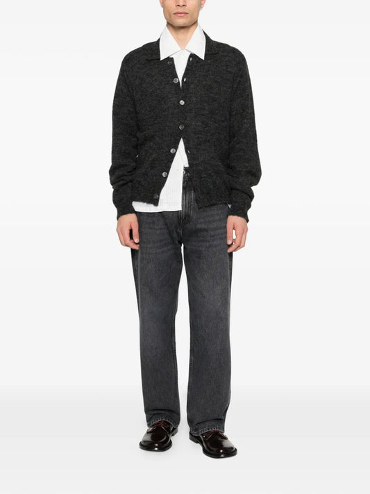 OUR LEGACY logo-patch jeans