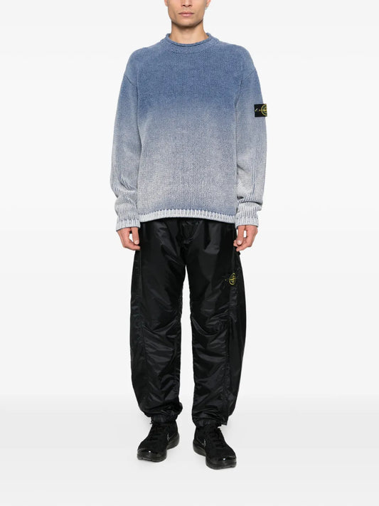 Stone Island ombre-effect crew-neck sweater