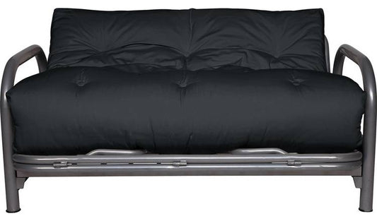Argos Home Mexico 2 Seater Futon Sofa Bed - Black