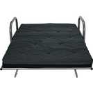Argos Home Mexico 2 Seater Futon Sofa Bed - Black