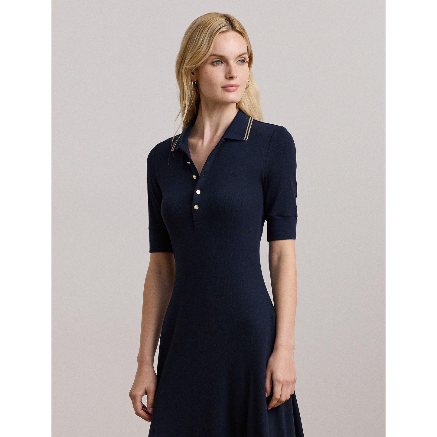 Lauren by Ralph Lauren Cotton-Blend Polo Dress