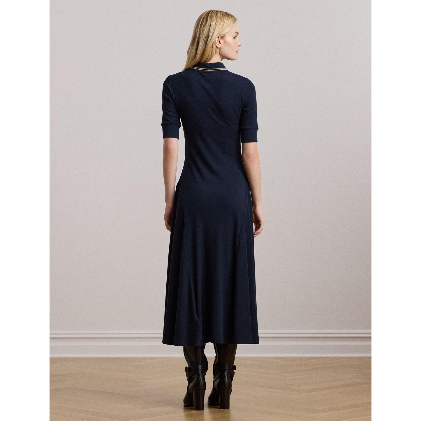 Lauren by Ralph Lauren Cotton-Blend Polo Dress