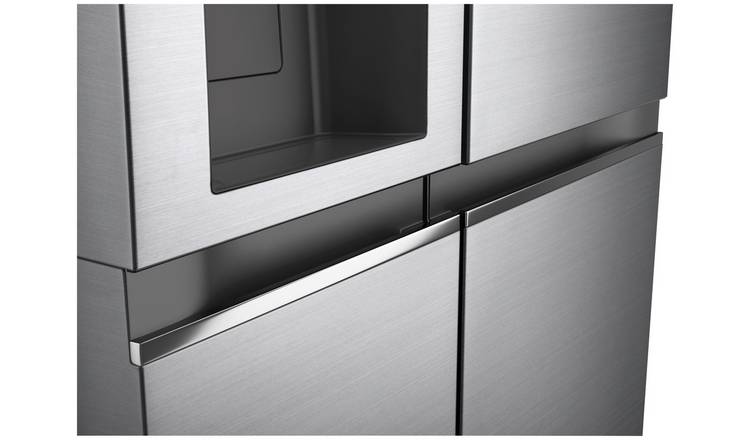 LG GSLV70PZTD American Fridge Freezer - Silver