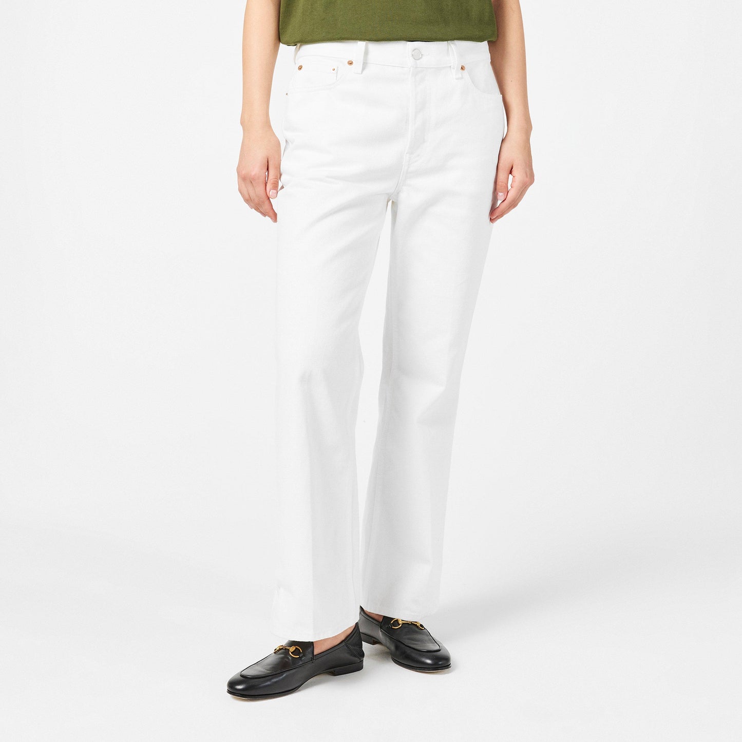 Gucci Cropped Flare Jeans