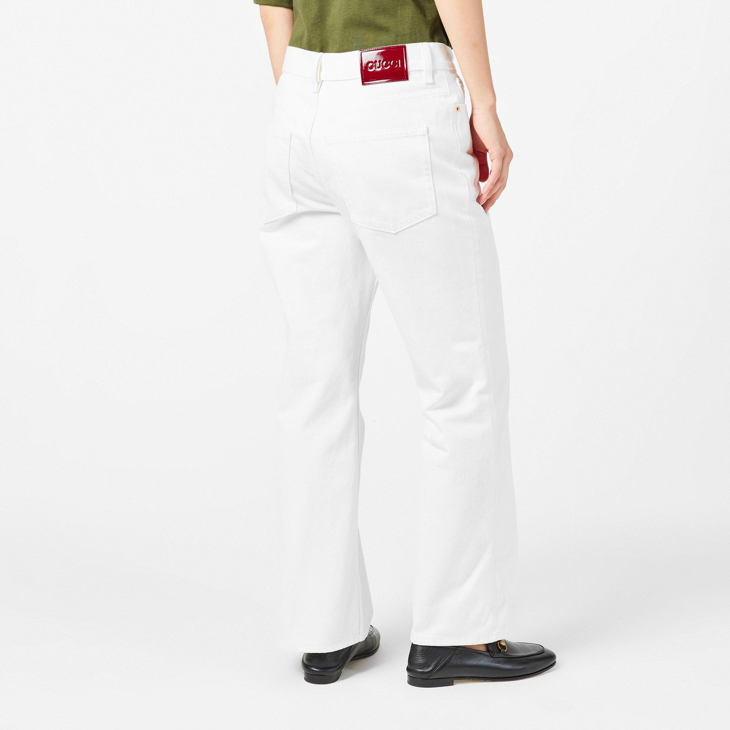 Gucci Cropped Flare Jeans