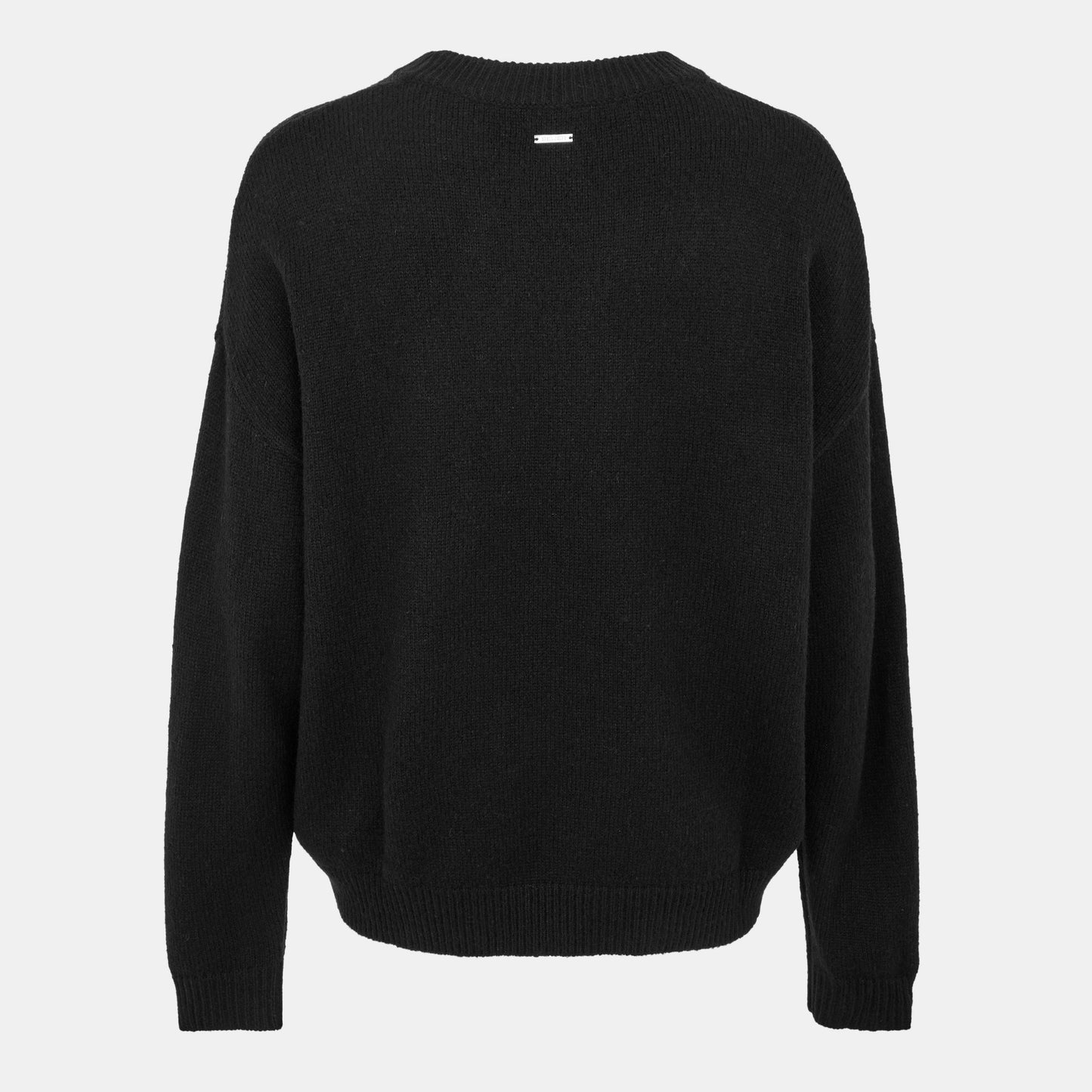 BELIER Men's CropMo Structured Knit Crew Neck Jumper