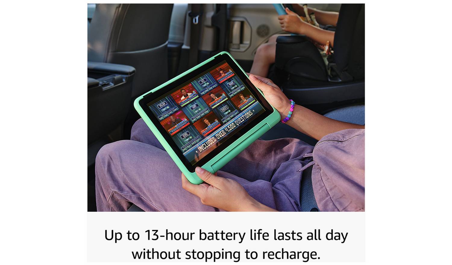 Amazon Fire HD 10 Kids Pro Tablet for 6-12 10.1in 32GB Purple