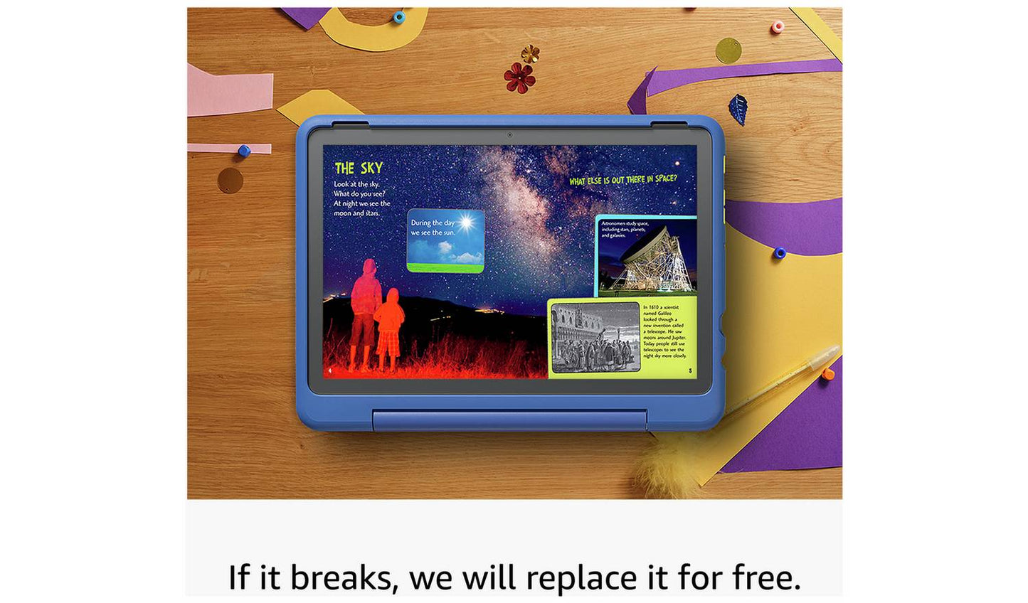 Amazon Fire HD 10 Kids Pro Tablet for 6-12 10.1in 32GB Purple