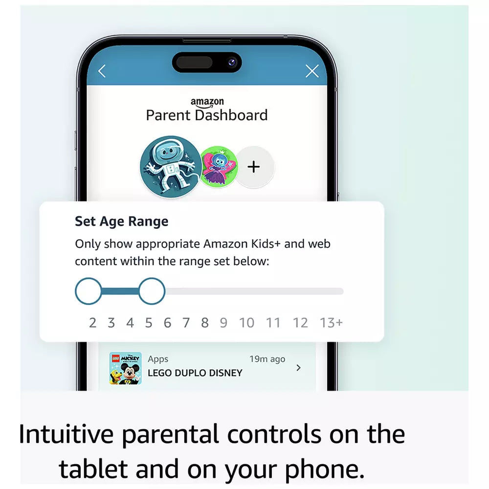 Amazon Fire HD 10 2023 Kids Tablet for 3-7, 10.1in 32GB Blue