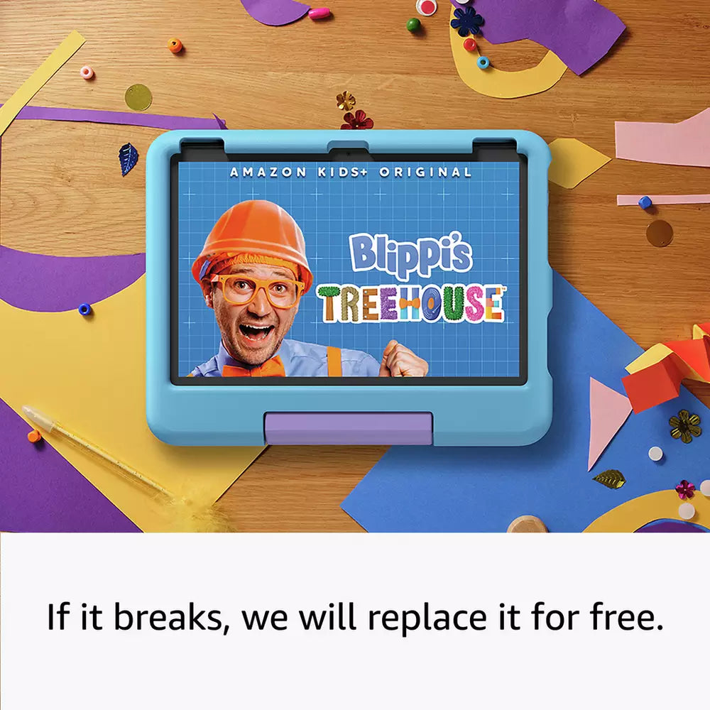 Amazon Fire HD 10 2023 Kids Tablet for 3-7, 10.1in 32GB Blue