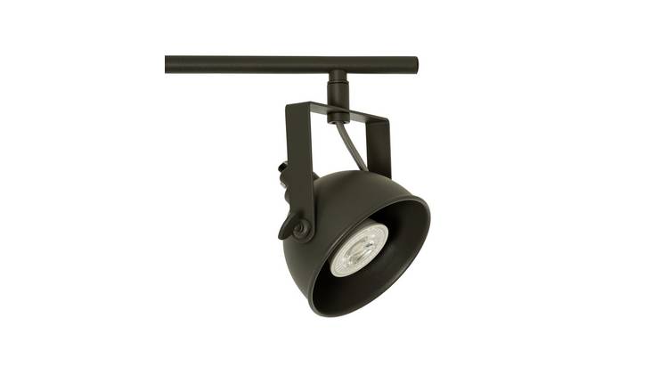Argos Home Loft Living 4 Light Spotlight - Dark Grey