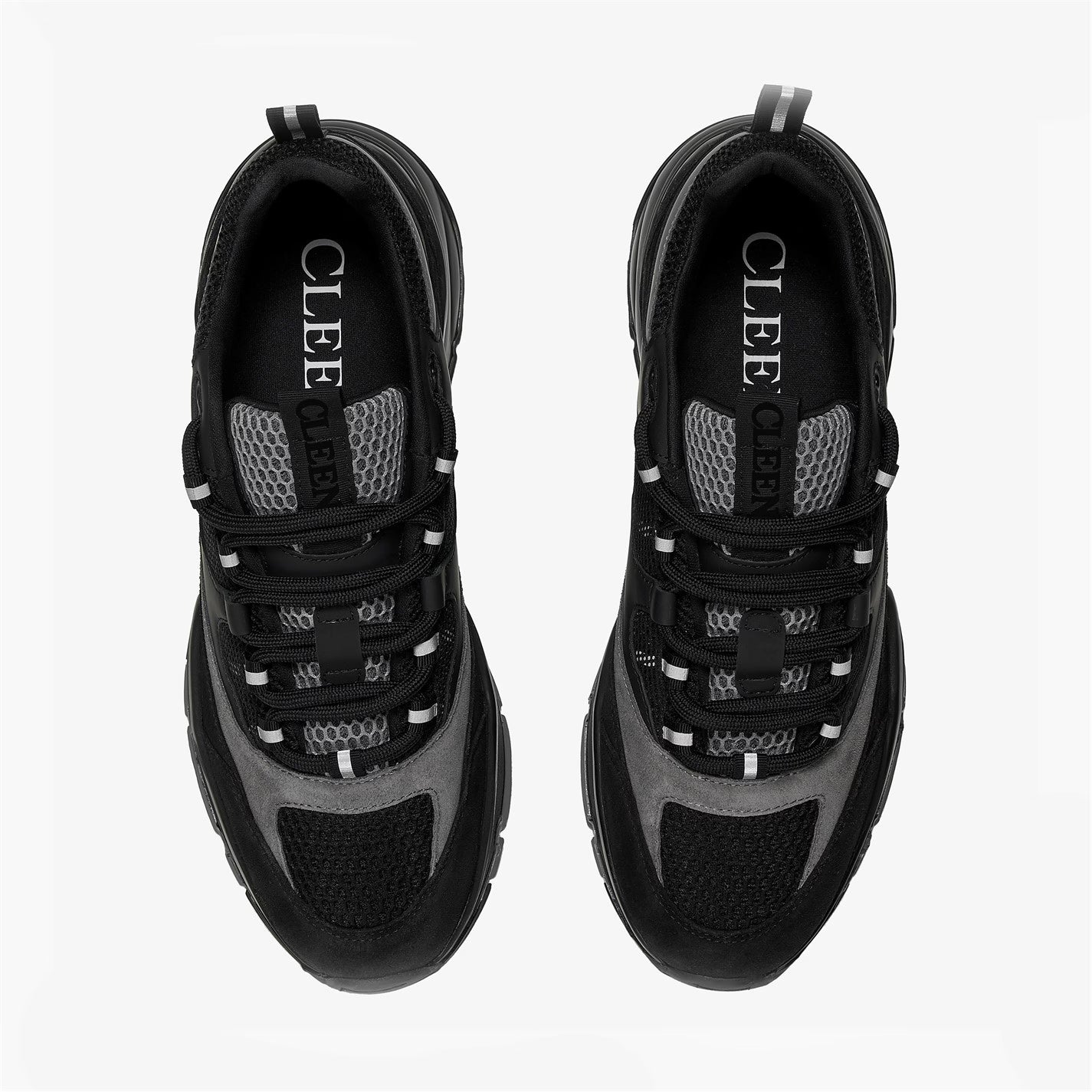 CLEENS Men's Aero Leather Trainers