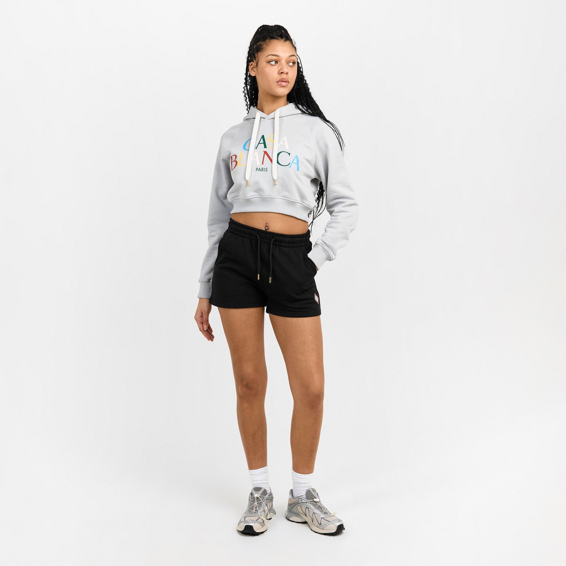 Casablanca Women's Logo Woven Tracksuit Shorts