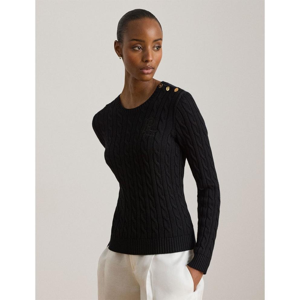 Lauren by Ralph Lauren Women's Cable Knit Jumper