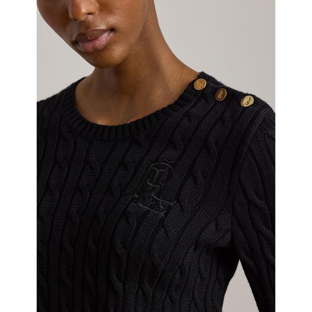Lauren by Ralph Lauren Women's Cable Knit Jumper