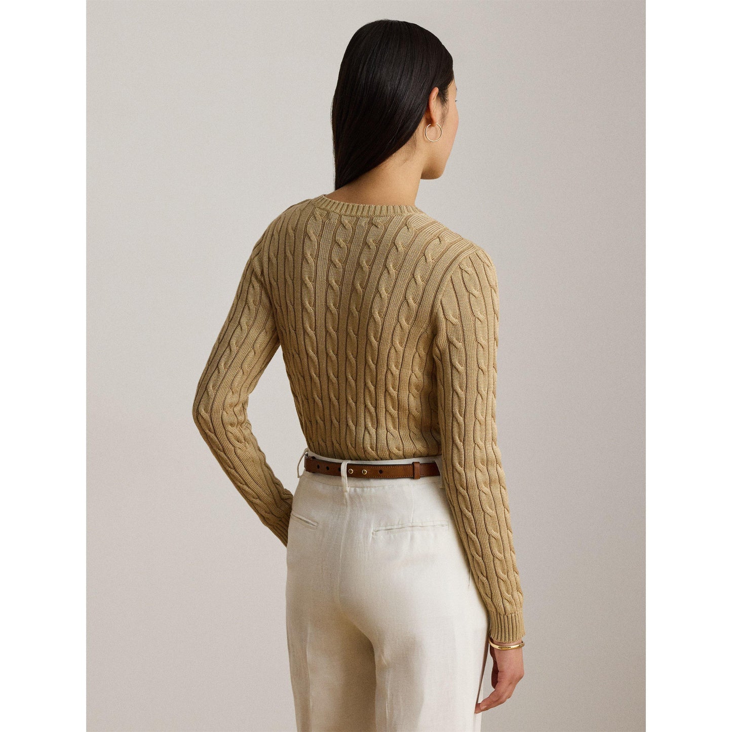 Lauren by Ralph Lauren Women's Cable Knit Jumper