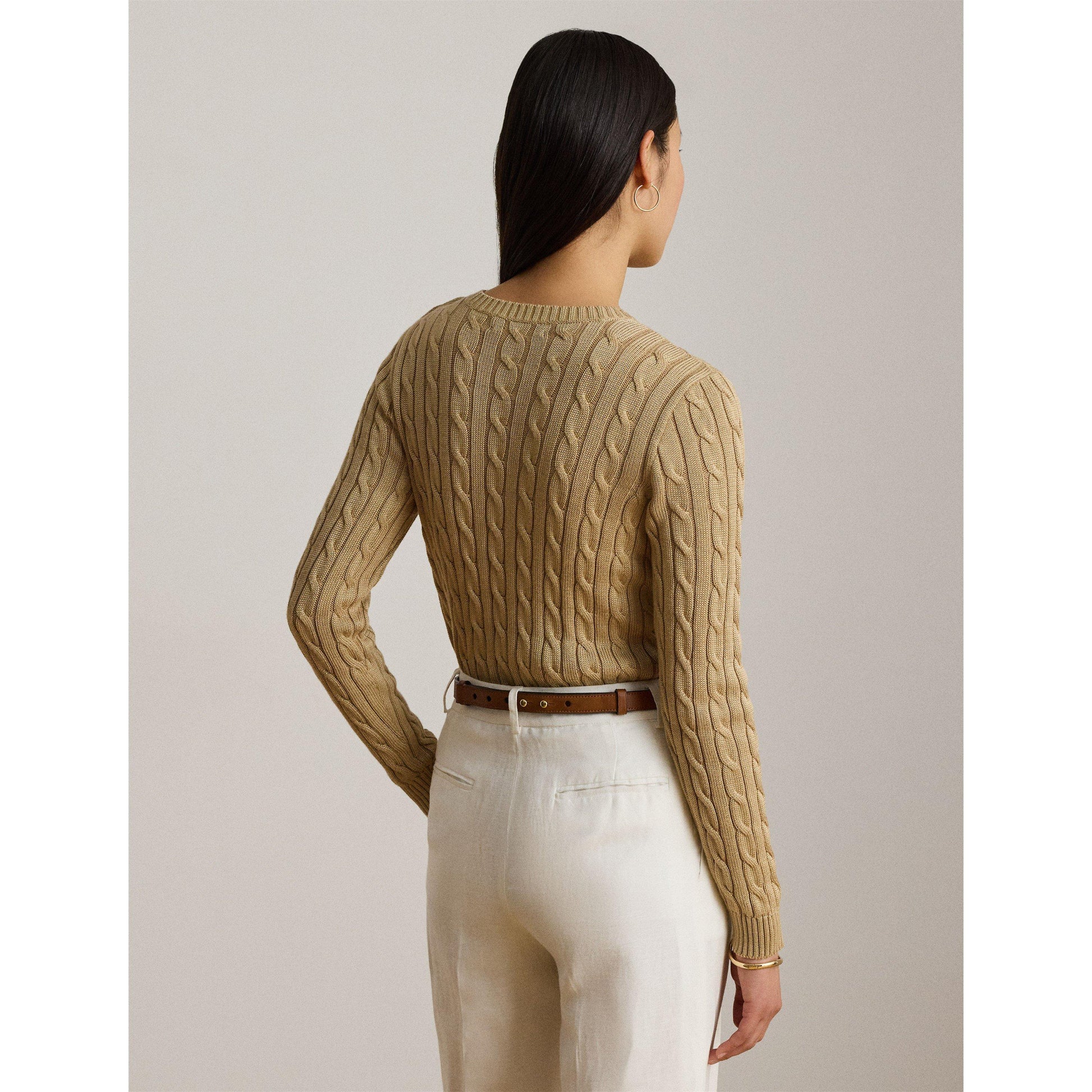 Lauren by Ralph Lauren Women's Cable Knit Jumper