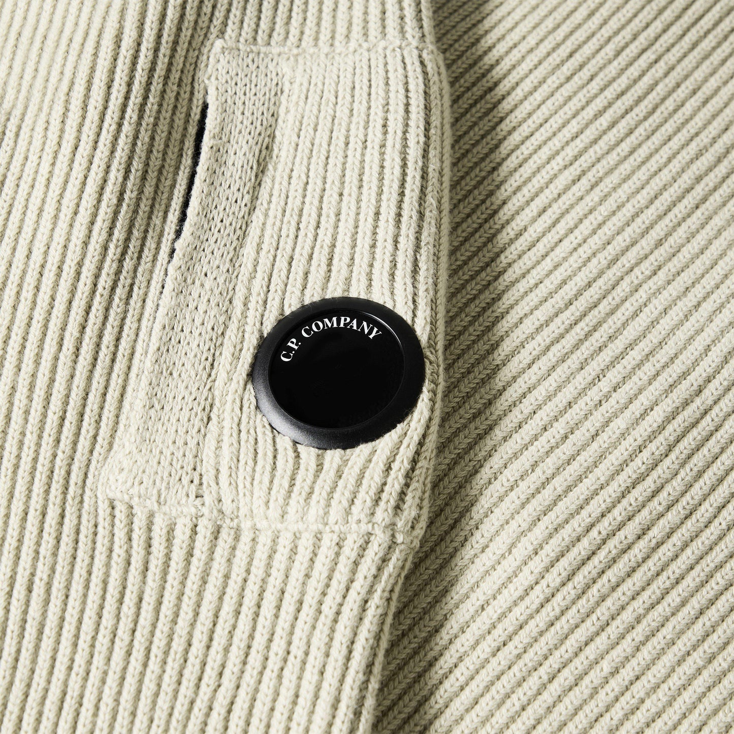 CP Company CP Rib Button Knit Sn64