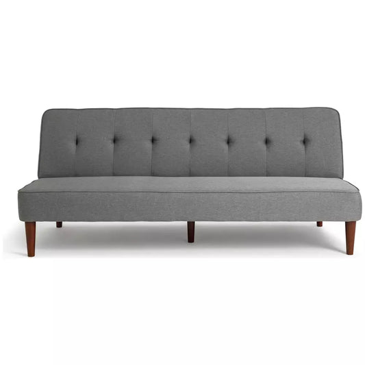 Habitat Odeon Fabric 2 Seater Clic Clac Sofa Bed - Grey