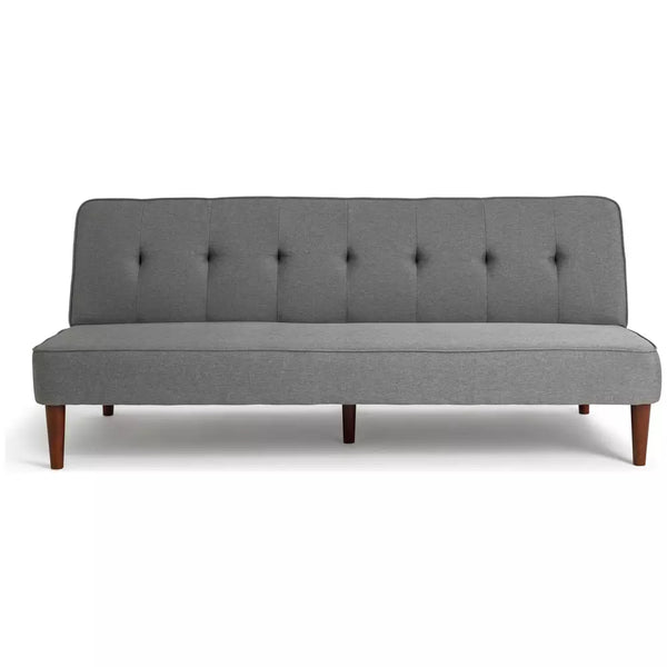 Habitat Odeon Fabric 2 Seater Clic Clac Sofa Bed - Grey