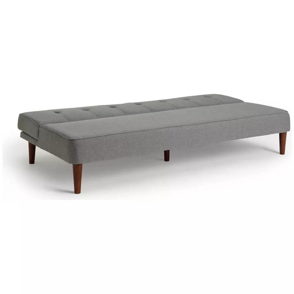Habitat Odeon Fabric 2 Seater Clic Clac Sofa Bed - Grey