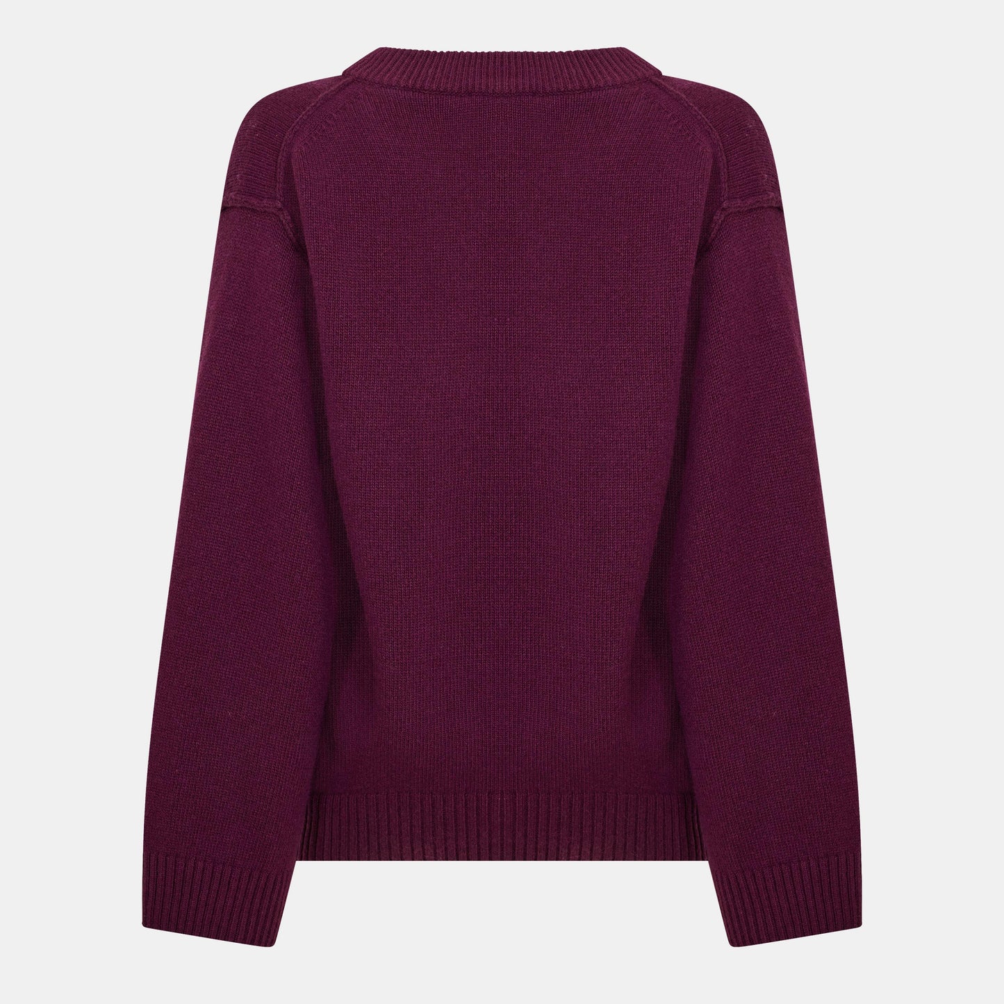 Ganni Women's Wool Mix V-Neck Jumper