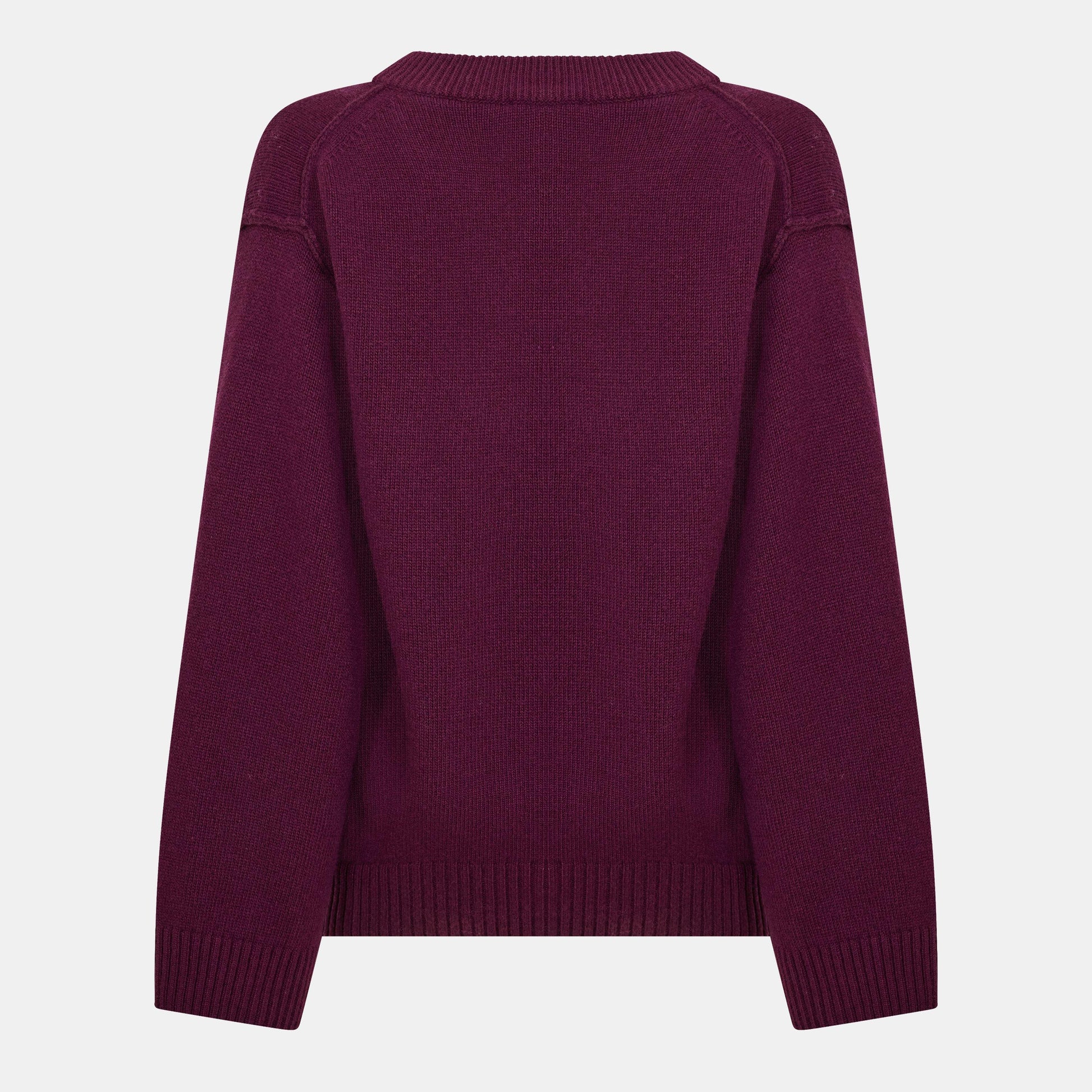 Ganni Women's Wool Mix V-Neck Jumper