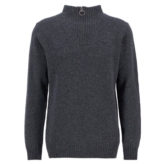 Barbour Essential L/Wool Half Zip Jumper