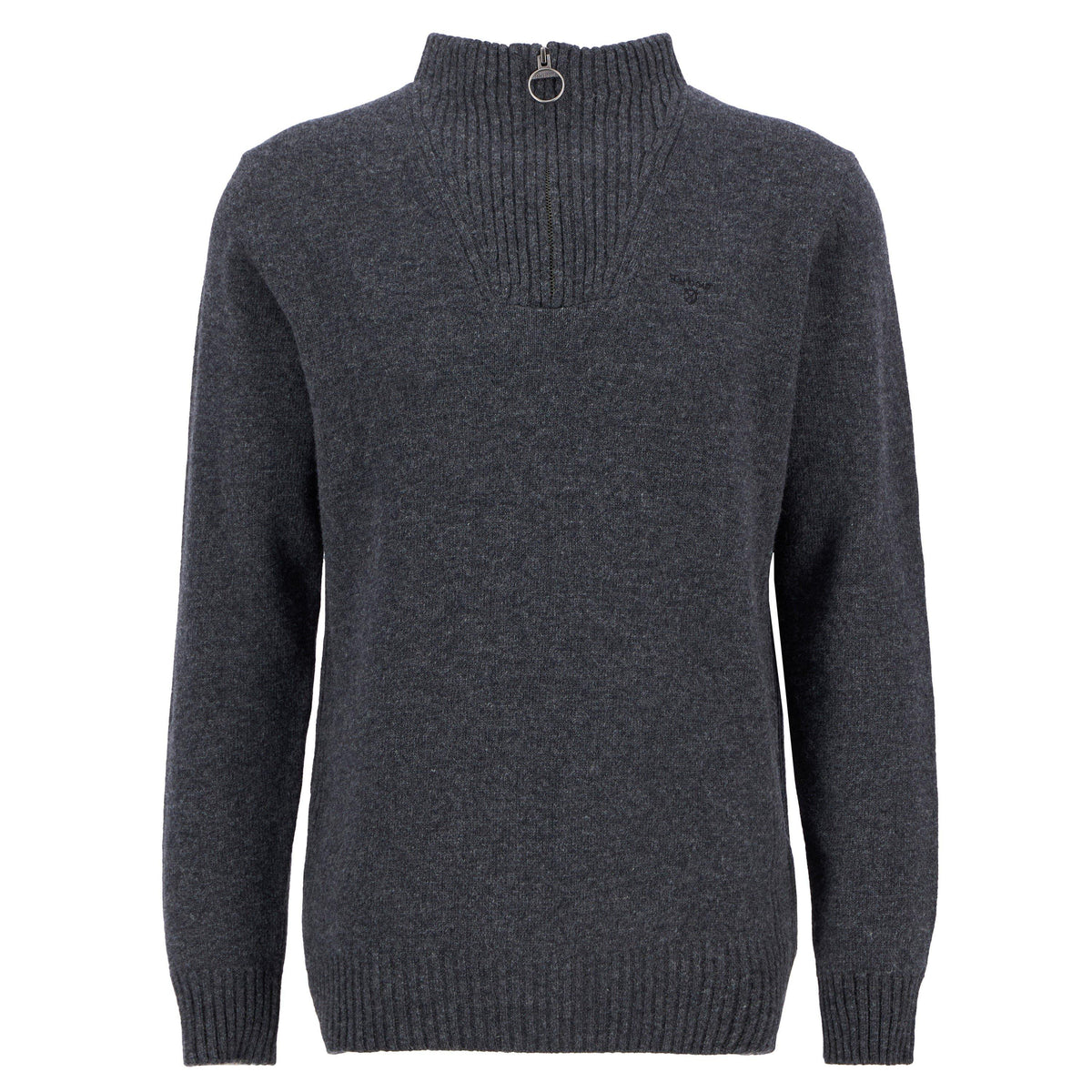 Barbour Essential L/Wool Half Zip Jumper