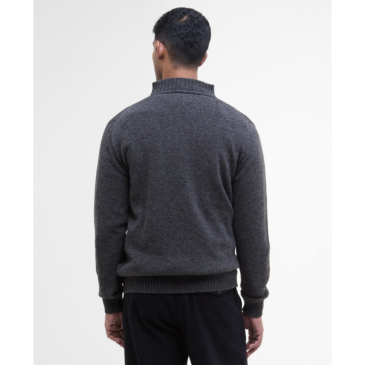 Barbour Essential L/Wool Half Zip Jumper
