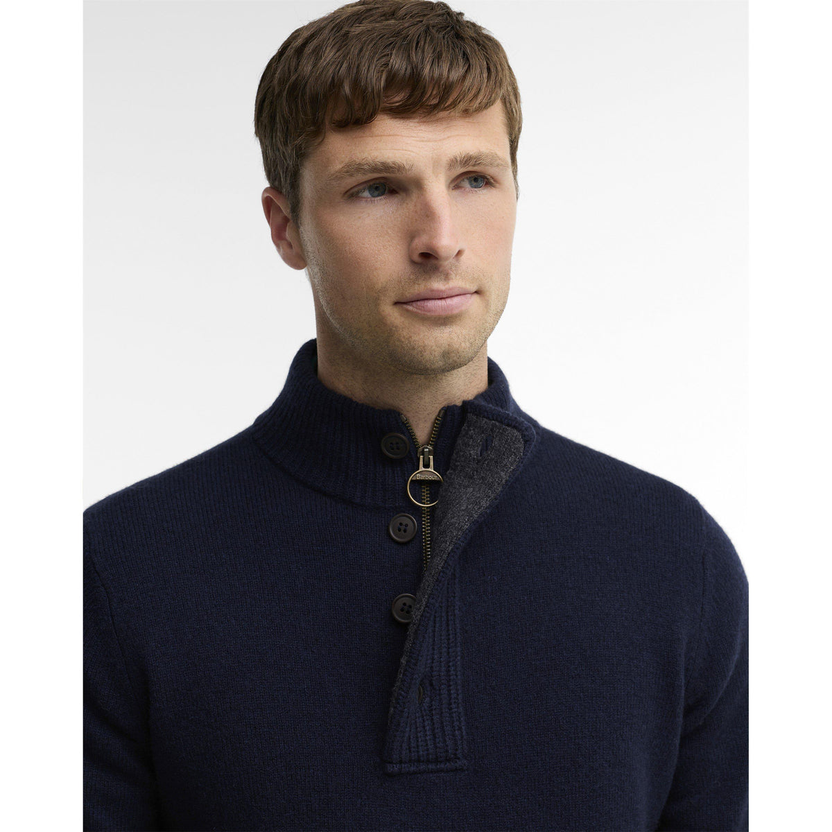 Barbour Essential Elbow Patch Sweatshirt