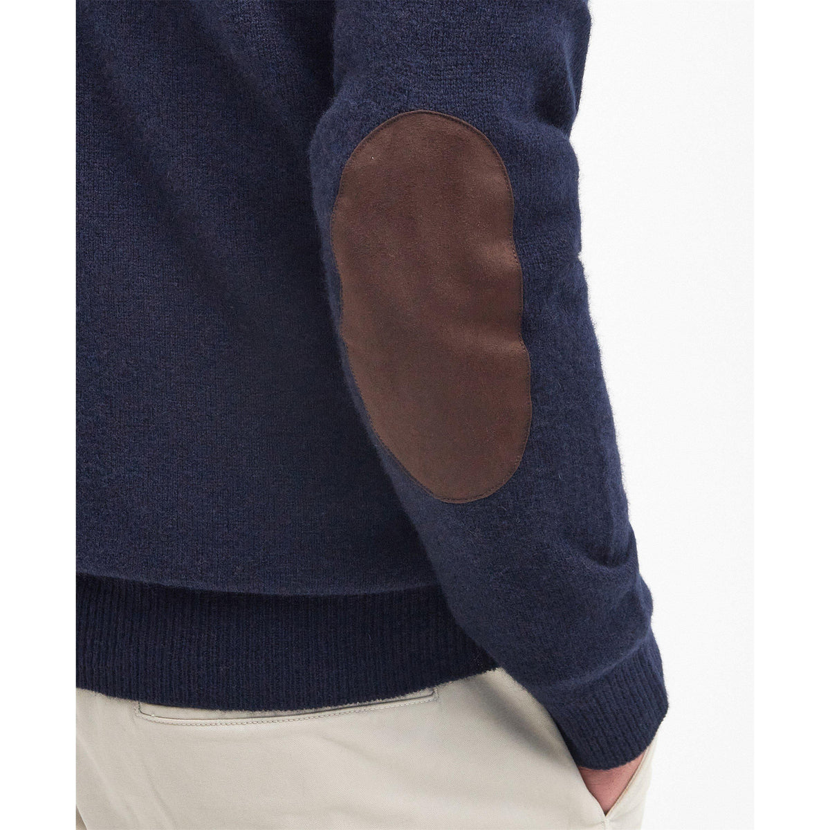 Barbour Essential Elbow Patch Sweatshirt