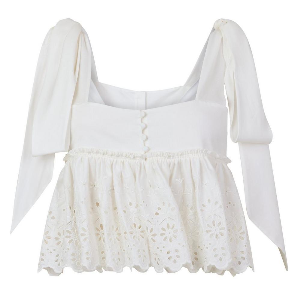 Chloe Women's HT46 Milkmaid Top