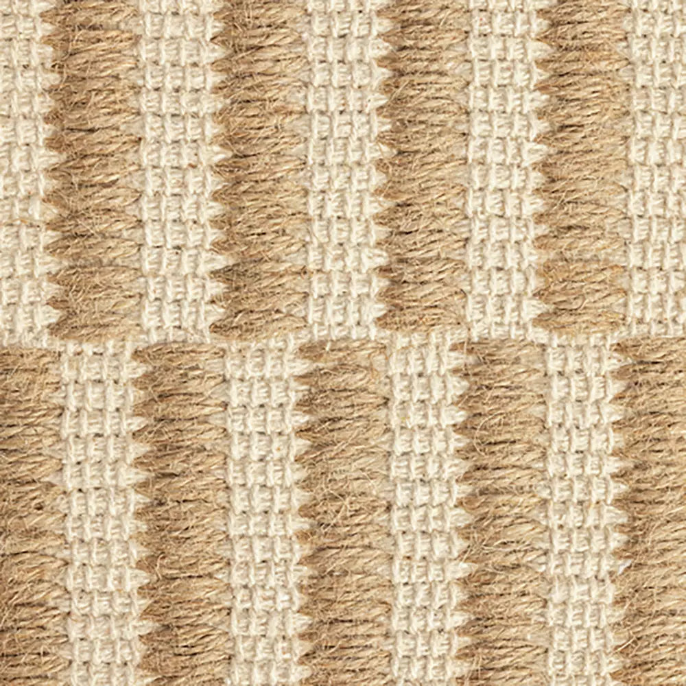 Habitat Modern Country Block Natural Flatweave Rug - 120x170