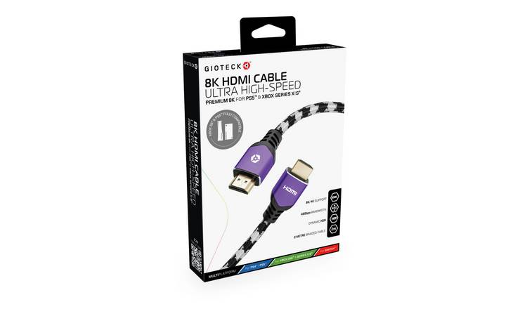 Gioteck 8k HDMI Cable For PS5 & Xbox Series X/S