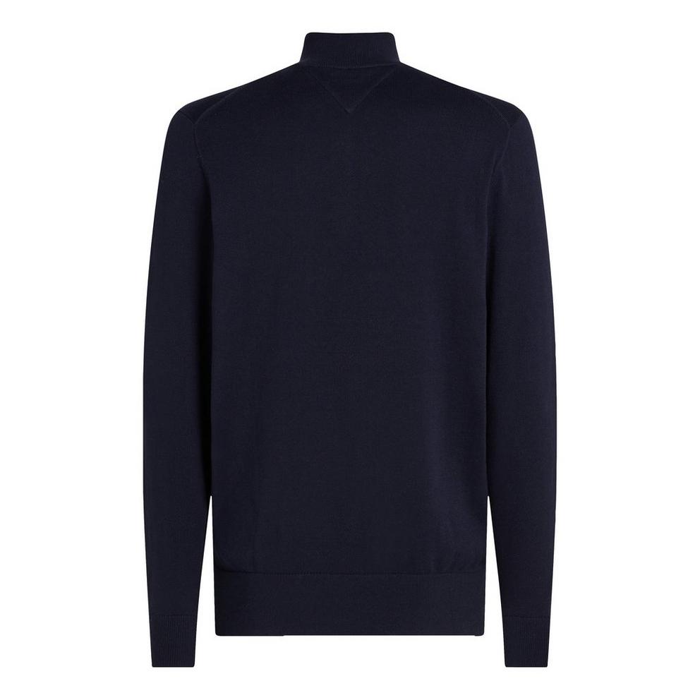 Tommy Hilfiger Essential Cotton Zip Mock