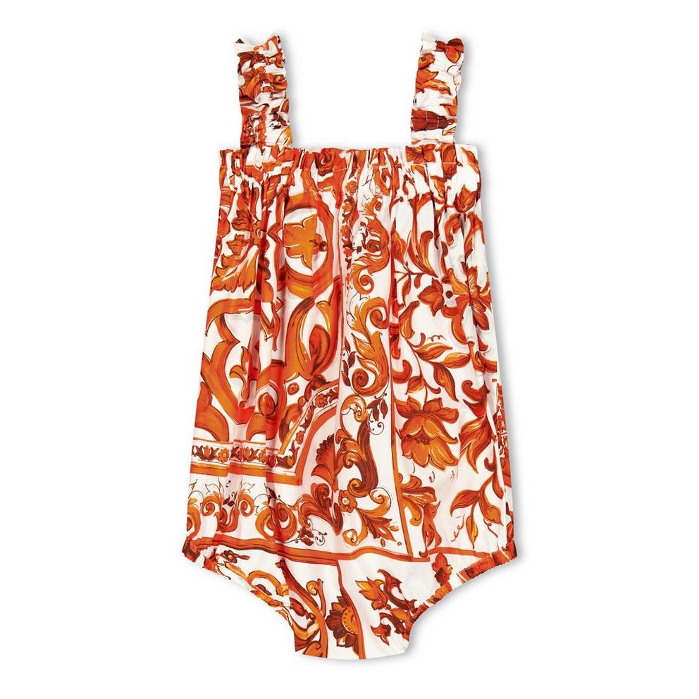 Dolce and Gabbana DG Printed Romper In63