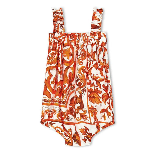 Dolce and Gabbana DG Printed Romper In63