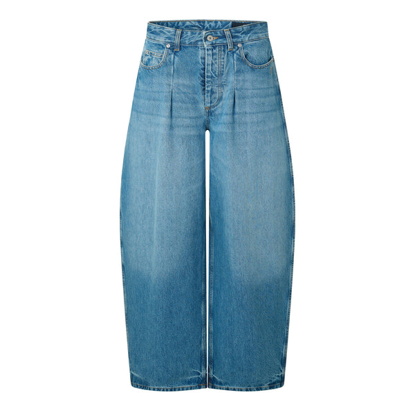 Jacquemus Women's Le De-Nimes Ovalo Tapered Jeans