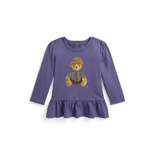 Polo Ralph Lauren Kids' Bear Long Sleeve T-Shirt