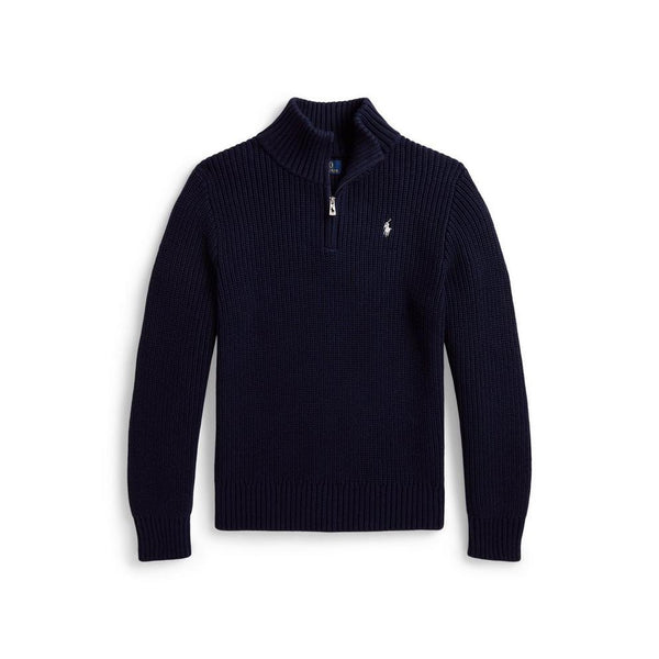 Polo Ralph Lauren Kids' Cable Knit 1/4 Zip Top