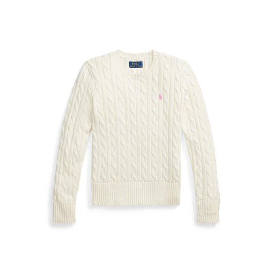 Polo Ralph Lauren Kids' Cable Knit Crew Jumper