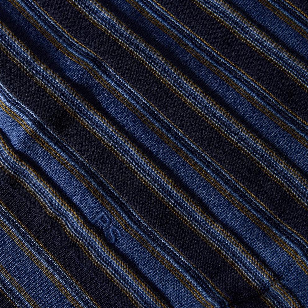 PS Paul Smith PS Stripe LS Knt Pol Sn64