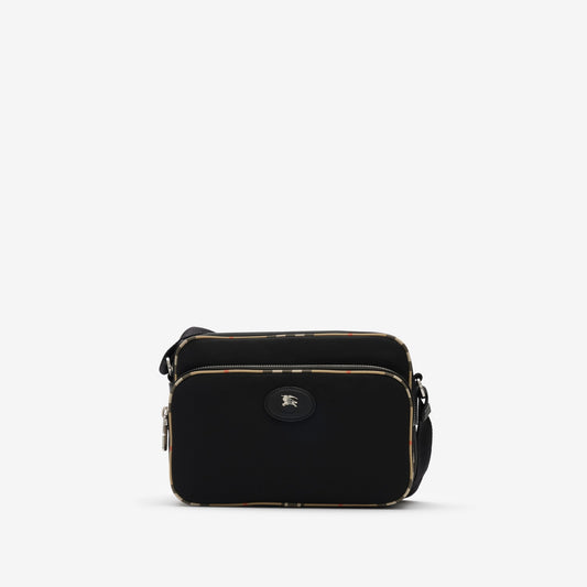 Check Trim Crossbody Bag
