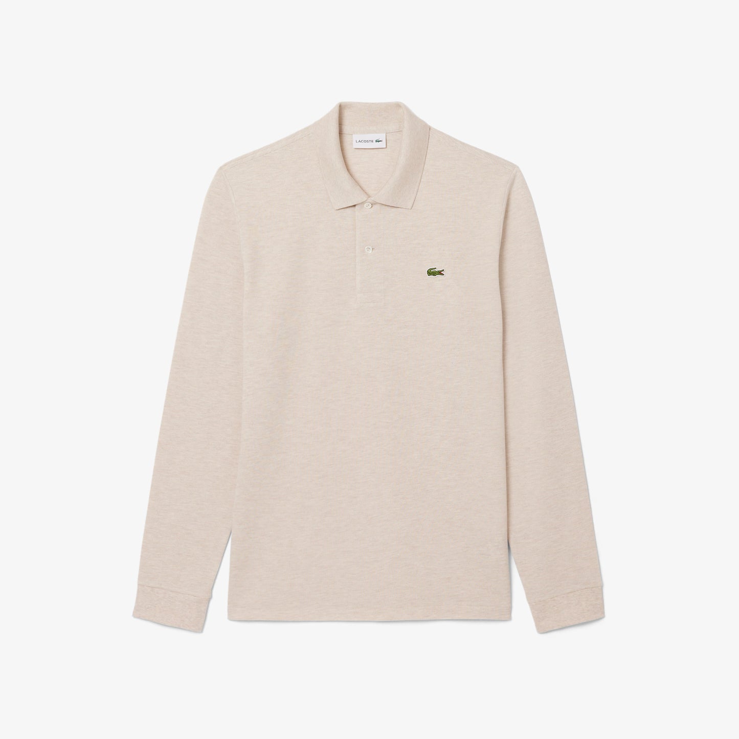 Classic Fit Long Sleeved L.12.12 Polo Shirt