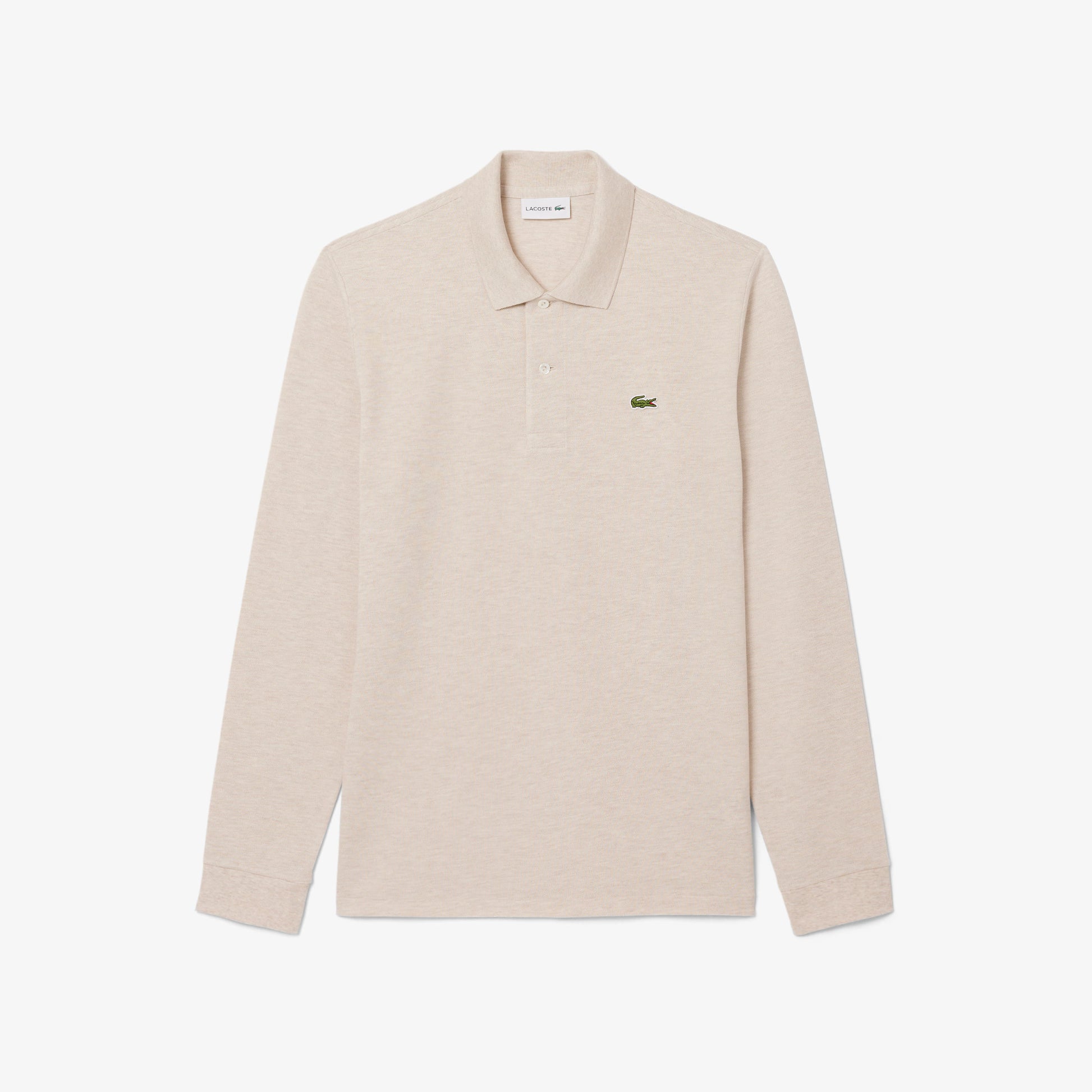 Classic Fit Long Sleeved L.12.12 Polo Shirt