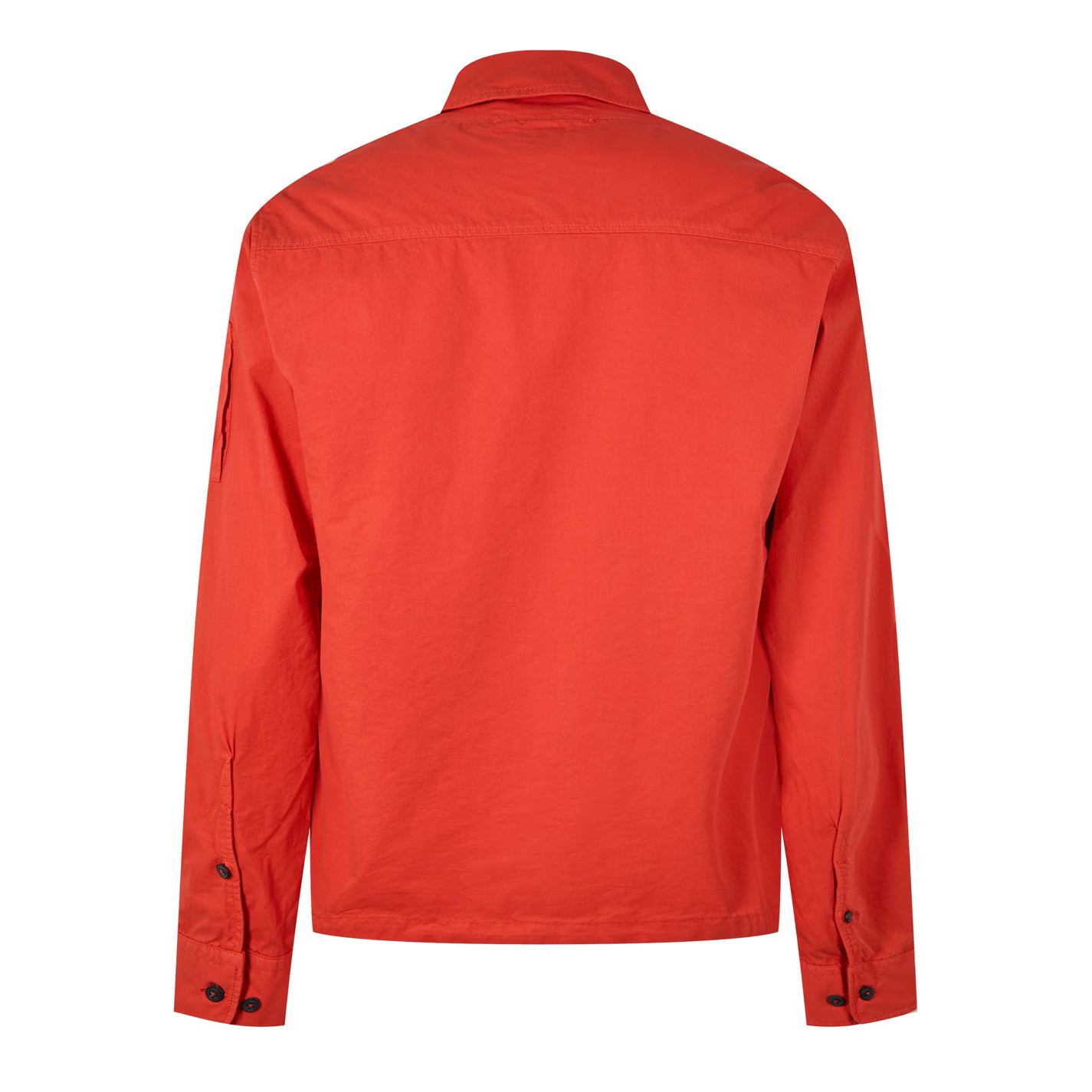 Men's Gabardine Lens Cotton Long Sleeve Overshirt