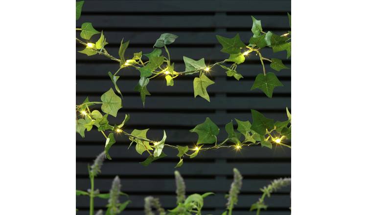 Garden by Sainsbury's 20 Ivy Solar String Lights