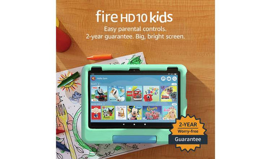 Amazon Fire HD 10 2023 Kids Tablet for 3-7, 10.1in 32GB