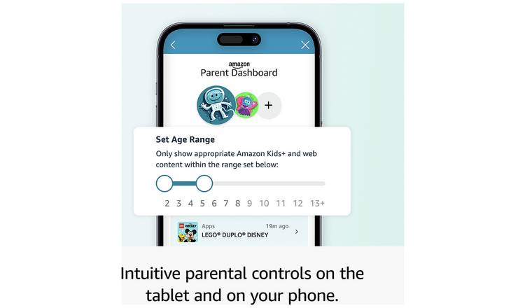 Amazon Fire HD 10 2023 Kids Tablet for 3-7, 10.1in 32GB